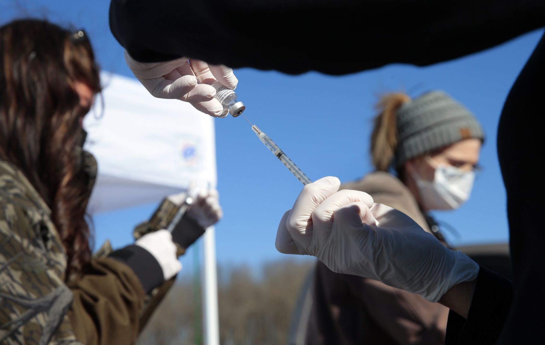Missouri National Guard staffs first state vaccine clinic in Poplar Bluff